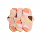 3 serviettes lavables - coton BIO - REGULAR - Pink Hoop